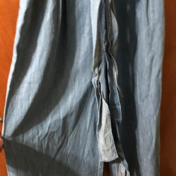 This is THE J Crew Belted Chambray jumpsuit! Size 8, New with Tag - Picture 3 of 8